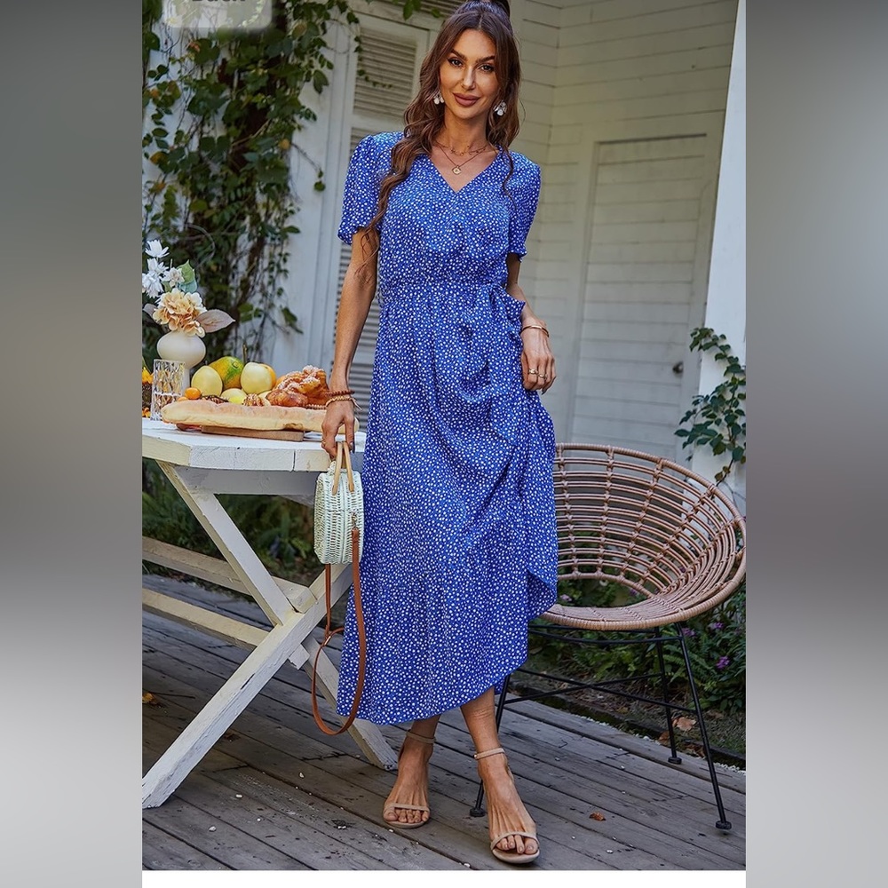 Floral maxi dress